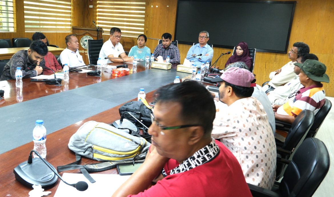 রাঙামাটি জেলা পরিষদের বাস্তবায়নে রাঙামাটির অনন্য ঐতিহ্য, সংস্কৃতি ও বৈশিষ্ট্য গ্রন্থ প্রকাশনা বিষয়ে আলোচনা সভা